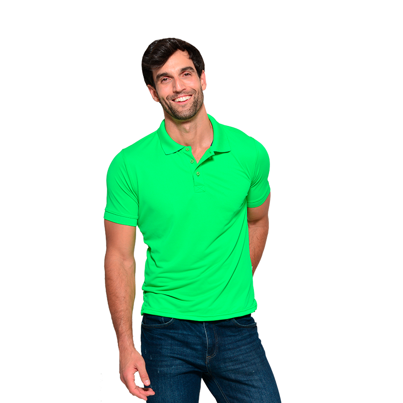 Playera tipo Polo Manga corta manzana